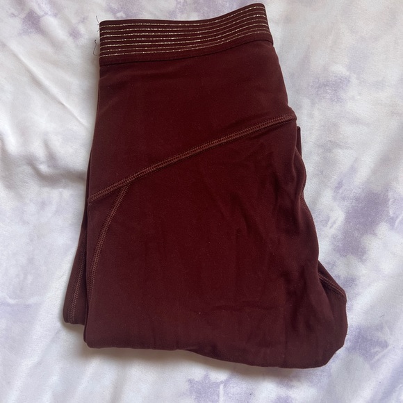 Lululemon Principal Dancer Golden Lining Tight 28” - Picture 1 of 6